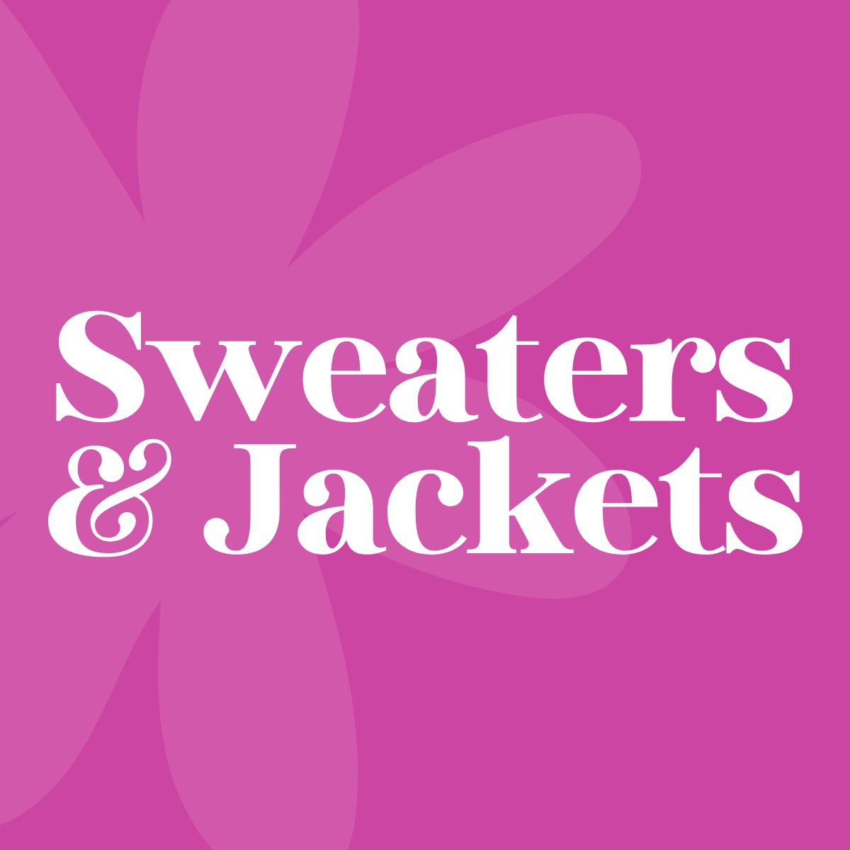 Sweaters & Jackets