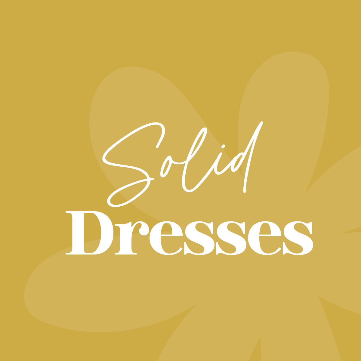 Solid Dresses