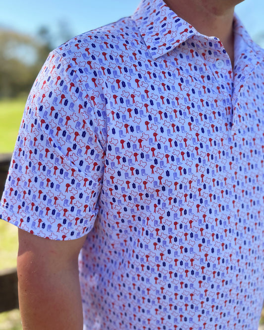 Texas - Men's Performance Polo