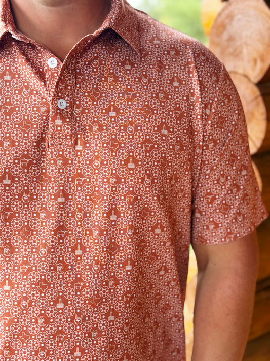 Texas Longhorns Polo by Washco Apparel