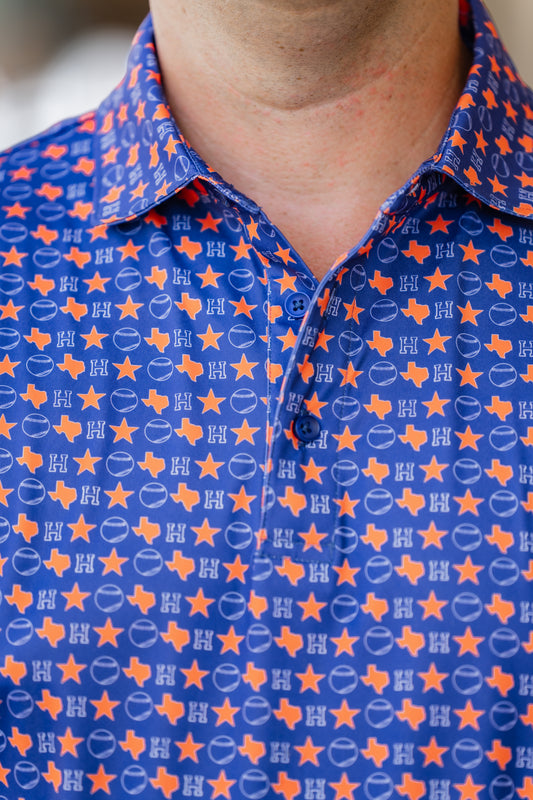 The H-Town Polo - Washco Apparel