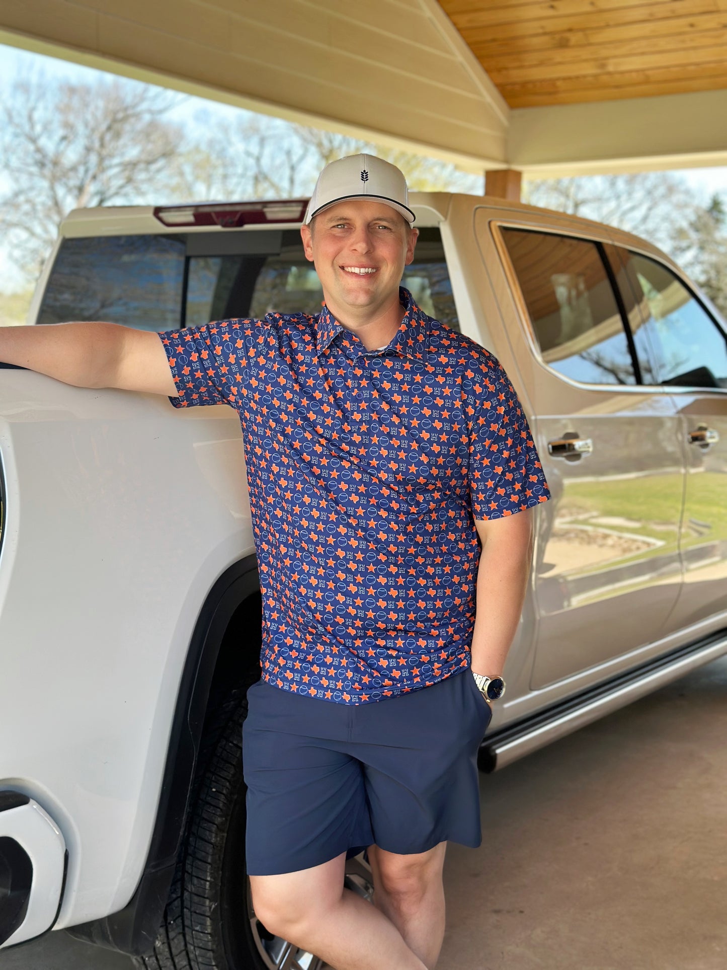 Washco Apparel - The H-Town Performance Polo