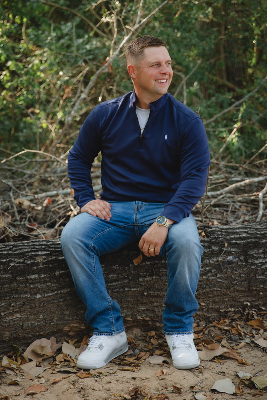 Pullover Sweatshirt - Navy