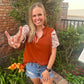  Calling all Texas Longhorn Fans! The Anna top by Washco Apparel is a part of our Game Day Collection and is perfect for showing off your school spirit! 