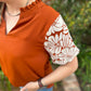  Calling all Texas Longhorn Fans! The Anna top by Washco Apparel is a part of our Game Day Collection and is perfect for showing off your school spirit! 