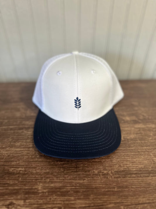 Washco Hat - White With Bluebonnet