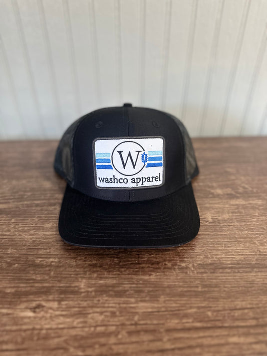 Washco Hat - Black With Patch