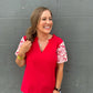  The Ruth top by Washco Apparel is a part of our Game Day Collection and is perfect for showing off your school spirit! 