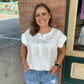 Styling made simple with the Samantha top by Washco Apparel!