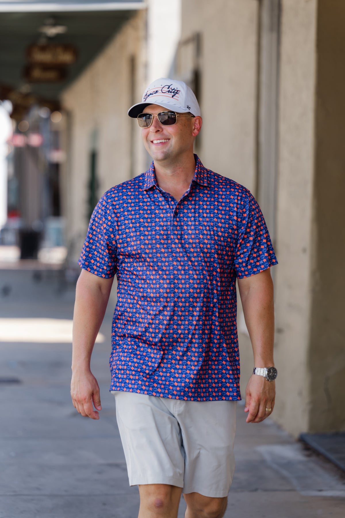 The H-Town Polo - Washco Apparel - Houston Astros Polo