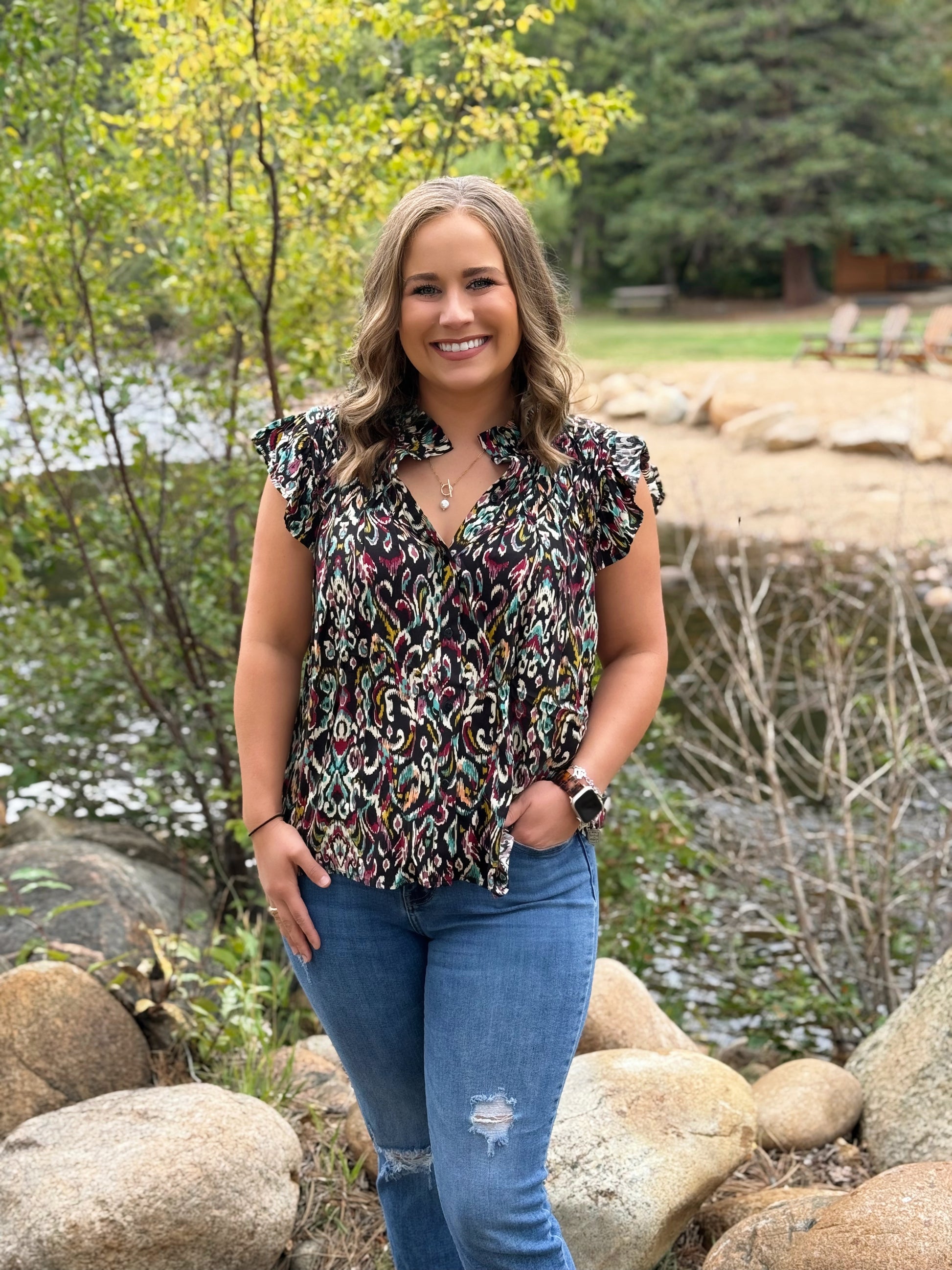 The Kayree Top by Washco Apparel