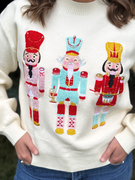 Nutcracker Sweater by Washco Apparel