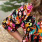 Multi-Print Dress by Washco Apparel