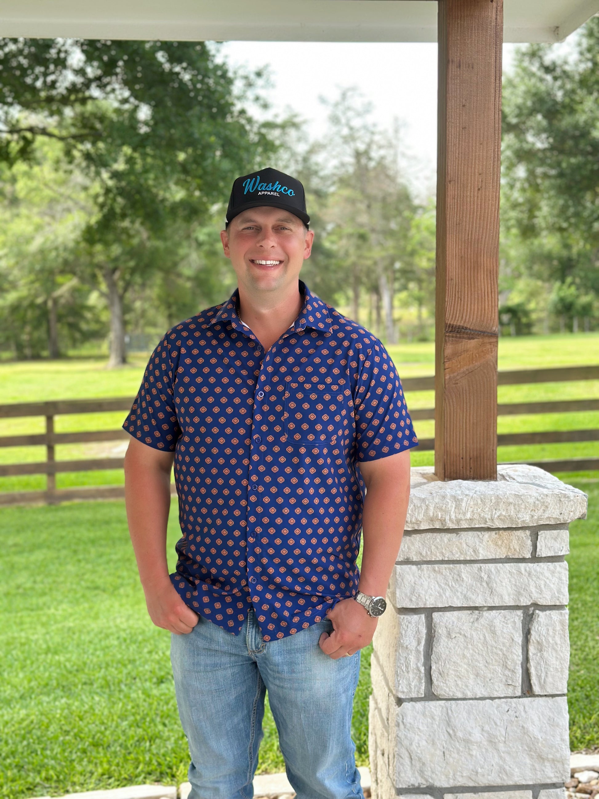 Washco Apparel - The Jeff Performance Button Down