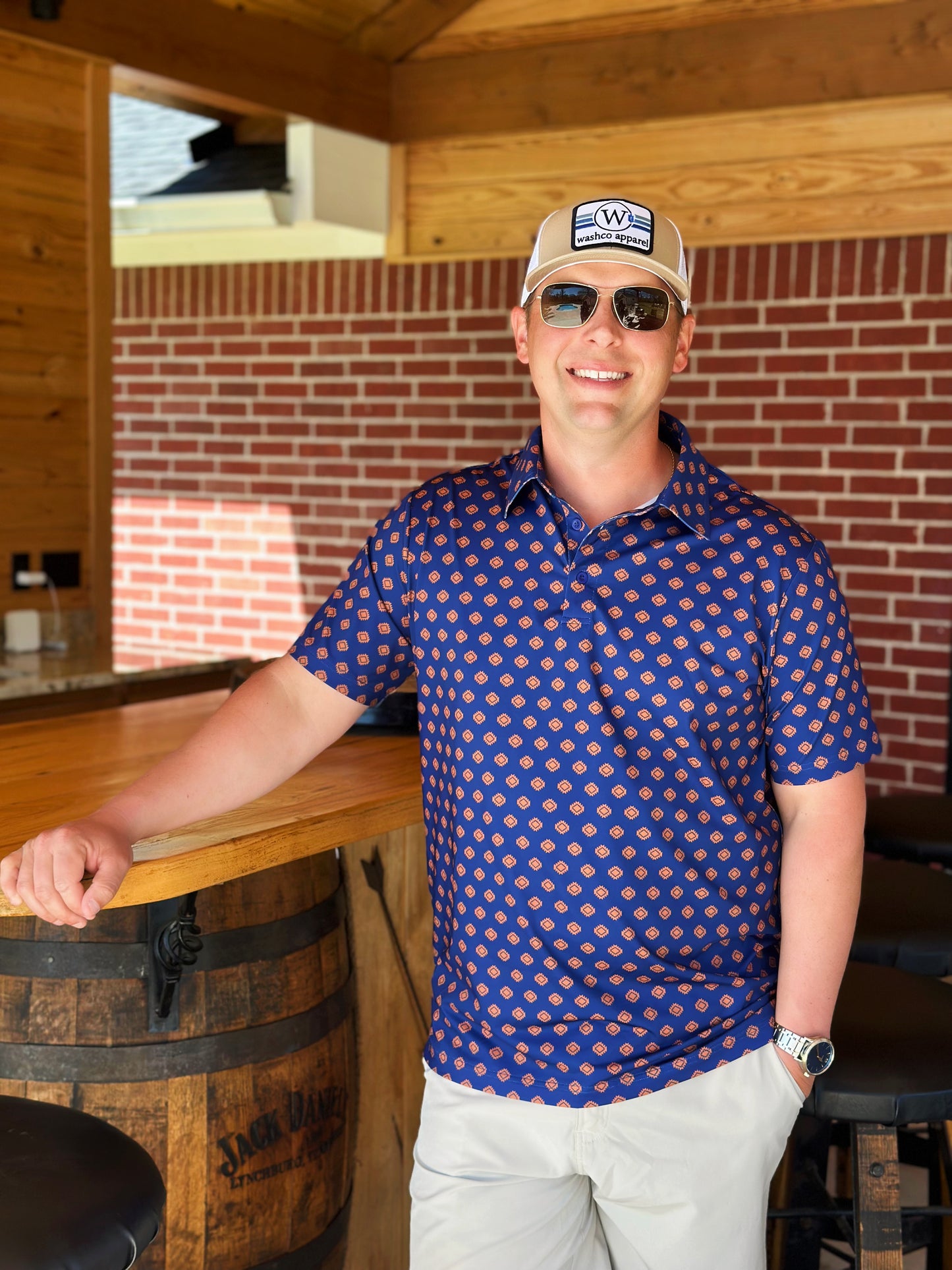 Washco Apparel - The Jeff Performance Polo