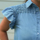 Washco Apparel - The Lauren Denim Dress Details